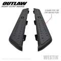 Picture of Westin 15-19 Ford F-150 SuperCrew - 17-19 Ford F-250-350 Crew Cab Outlaw Nerf Step Bars