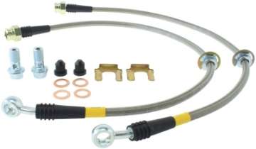 Picture of StopTech 02-07 WRX Stainless Steel Rear Brake Lines