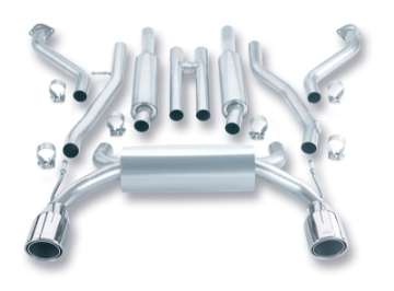 Picture of Borla 03-08 350Z True Dual Cat-Back Exhaust 2BOXES