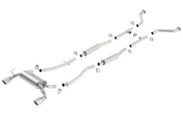 Picture of Borla 03-08 350Z True Dual Cat-Back Exhaust 2BOXES