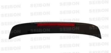 Picture of Seibon 92-95 Honda Civic HB SP Carbon Fiber Rear Spoiler w-LED