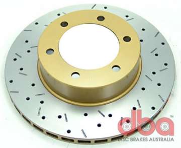 Picture of DBA 7-96+Toyota Landcruiser 90 Series Front Drilled & Slotted 4000 Series Rotor