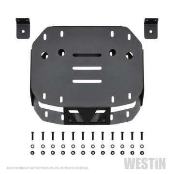 Picture of Westin 18-19 Jeep Wrangler JL WJ2 Spare Tire Relocator - Textured Black