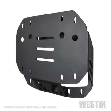 Picture of Westin 18-19 Jeep Wrangler JL WJ2 Spare Tire Relocator - Textured Black