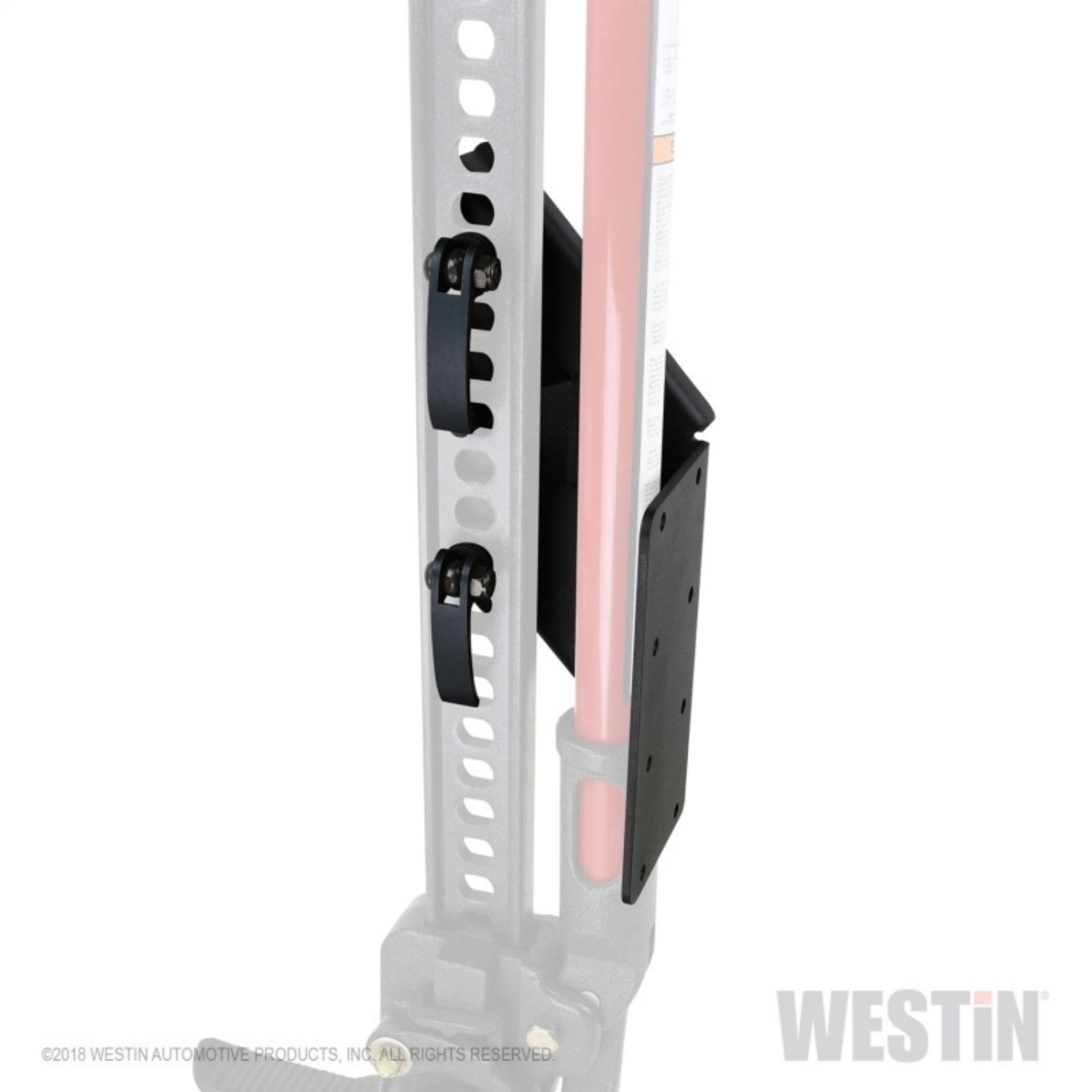 Picture of Westin 07-18 Jeep Wrangler JK WJ2 Off-Road Jack Mount - Textured Black