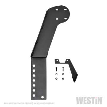 Picture of Westin 07-18 Jeep Wrangler JK WJ2 3rd Brakelight - RotoPax Combo Mount - Textured Black