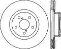 Picture of StopTech 05-17 Subaru Impreza WRX-STi SportStop Cryo Slotted & Drilled Front Left Rotor