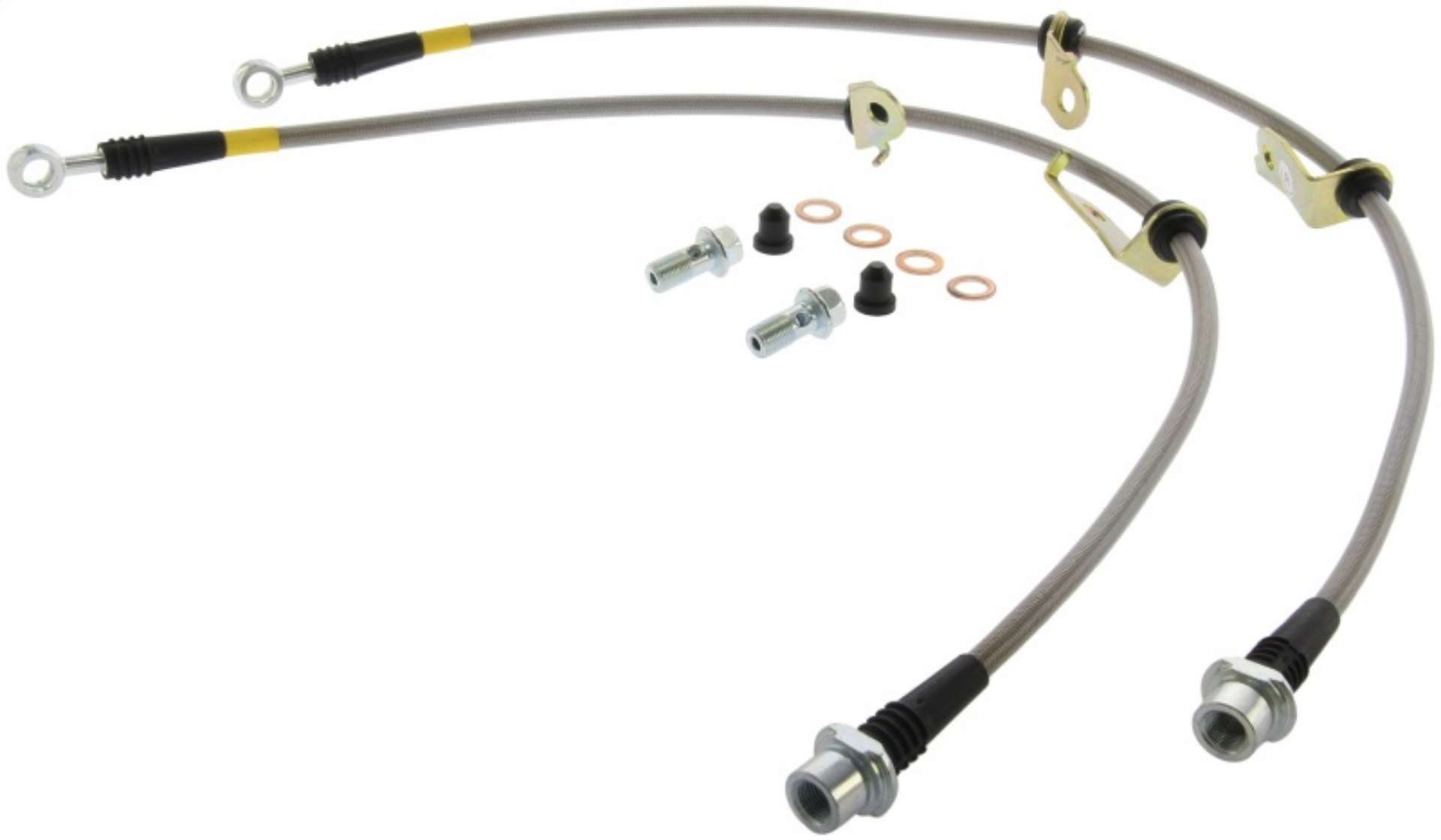 Picture of StopTech 06-17 Lexus HS250h - Toyota RAV4 Stainless Steel Front Brake Lines