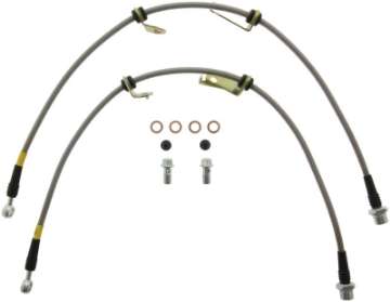 Picture of StopTech 06-17 Lexus HS250h - Toyota RAV4 Stainless Steel Front Brake Lines