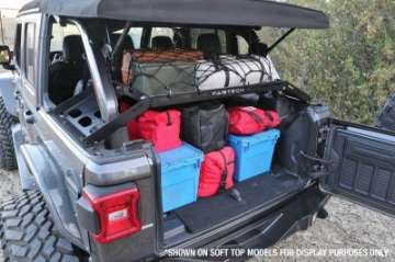 Picture of Fabtech 18-21 Jeep JL 4WD 4-Door Interior Cargo Rack