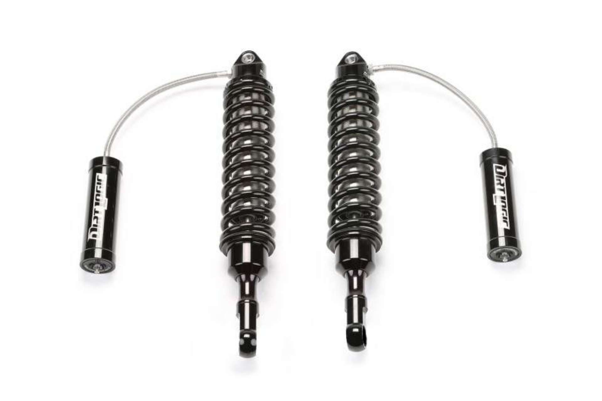 Picture of Fabtech 16-18 Nissan Titan XD 4WD Diesel 6in Front Dirt Logic 2-5 Reservoir Coilovers - Pair