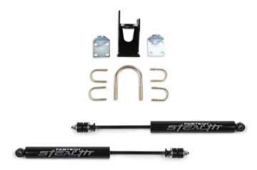Picture of Fabtech 05-21 Ford F250-350 4WD Dual Stealth Steering Stabilizer Kit - Opposing Style