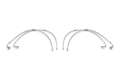 Picture of Fabtech 07-18 Jeep JK 4WD Front & Rear Extended Brake Line Kit