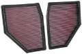 Picture of K&N 18-19 BMW M5 V8 4-4L F-I Turbo Replacement Air Filter Two Per Box