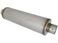 Picture of aFe MACH Force-Xp 409 SS Muffler 3-1-2in ID Center-Center x 7in Dia x 24in L - Round Body