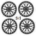 Picture of Ford Racing 15-16 Mustang GT 19X9 and 19X9-5 Wheel Set with TPMS Kit - Matte Black