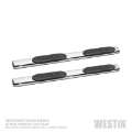 Picture of Westin 2019 Chevrolet Silverado Double Cab PRO TRAXX 6 Oval Nerf Step Bars - Stainless Steel