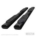 Picture of Westin 2019 Chevrolet Silverado Double Cab PRO TRAXX 6 Oval Nerf Step Bars - Black