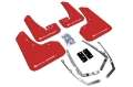 Picture of Rally Armor 15-21 MKVII VW Golf-GTI Red UR Mud Flap w-White Logo