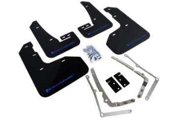 Picture of Rally Armor 15-17-5 MKVII VW Golf R Black UR Mud Flap w-Blue Logo