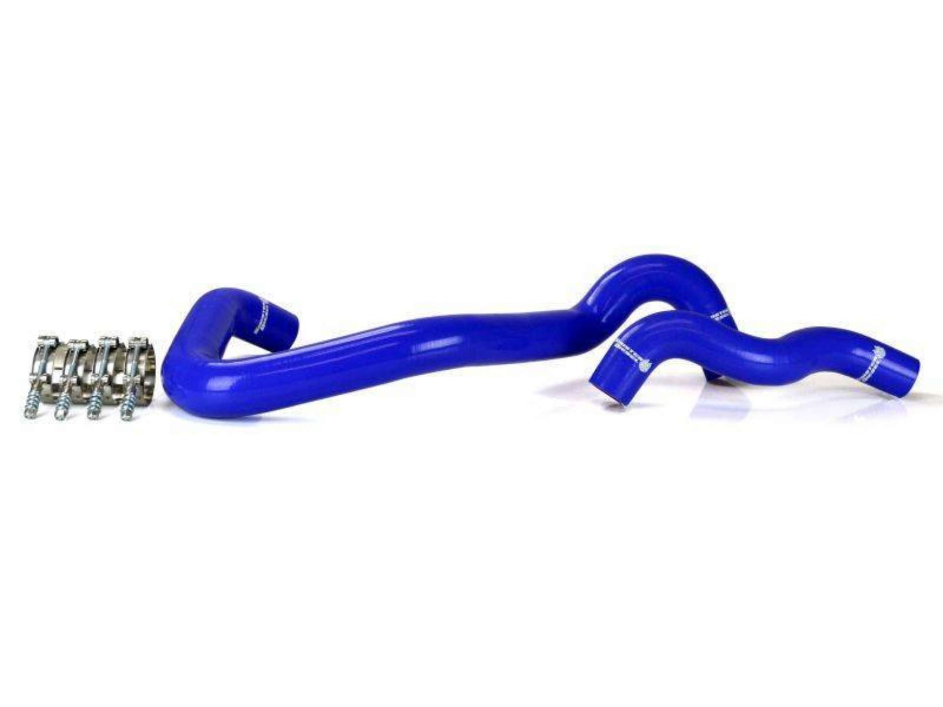 Picture of Sinister Diesel 05-07 Ford Powerstroke 6-0L - 4WD Only Blue Radiator Hose Kit