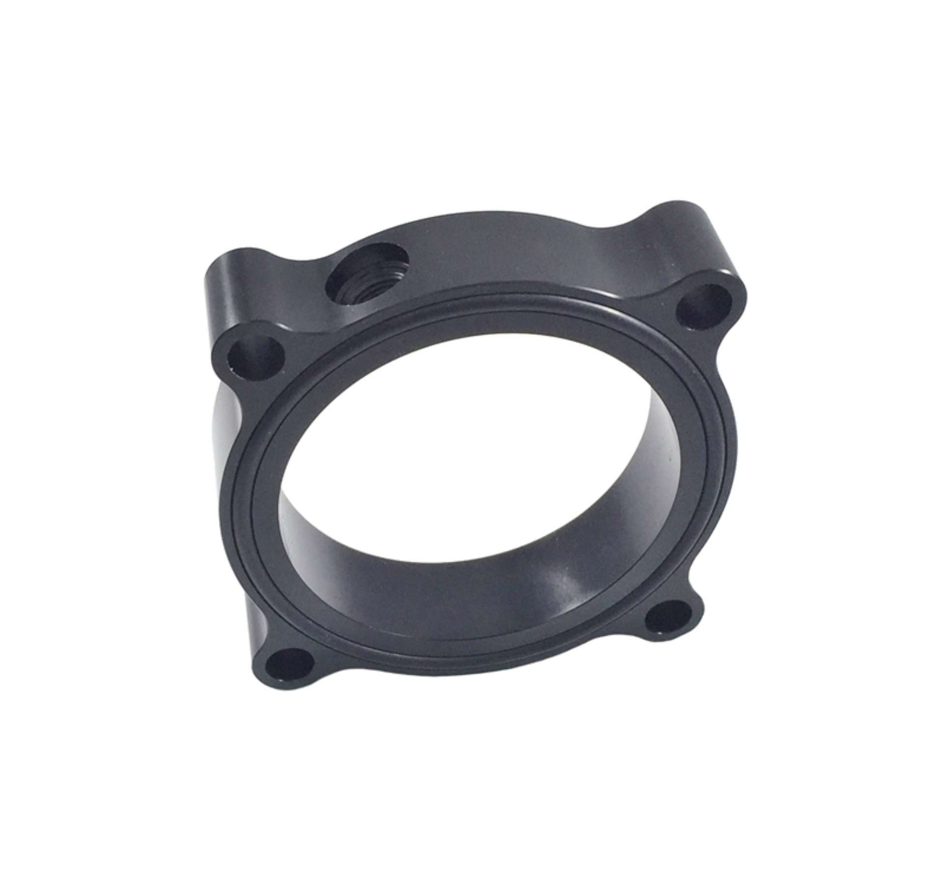 Picture of Torque Solution Throttle Body Spacer Black: Audi - Volkswagen 2-0T FSI SI