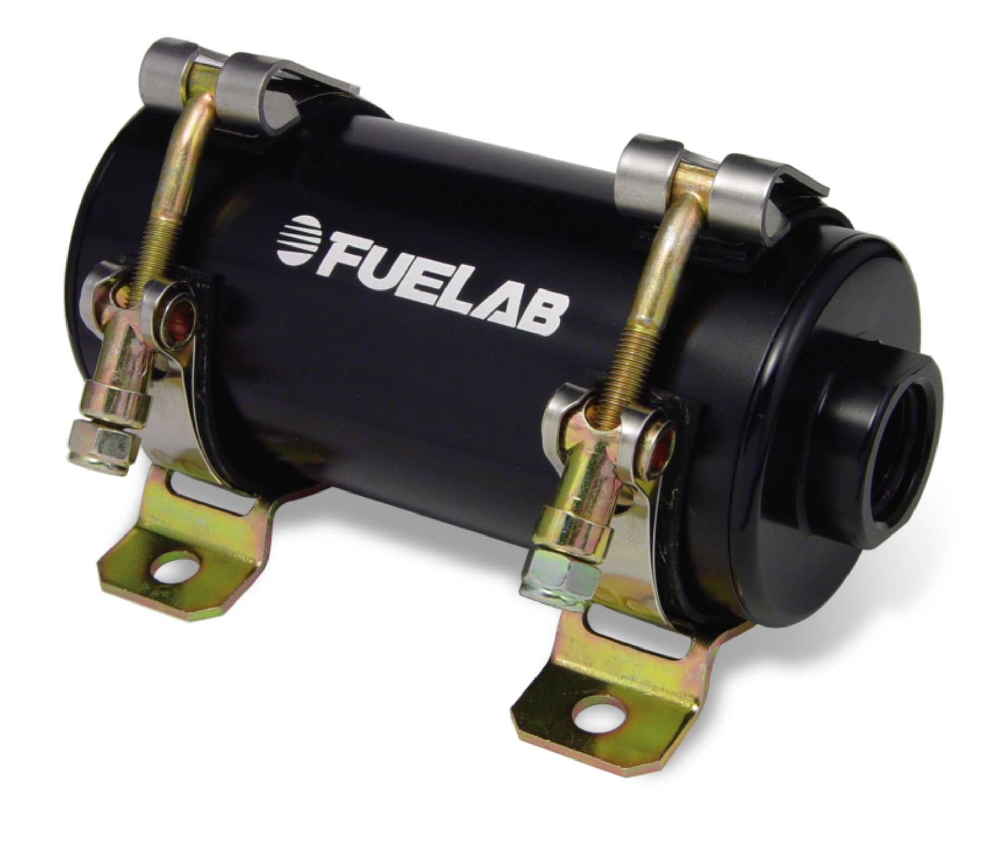 Picture of Fuelab Prodigy Reduced Size EFI In-Line Fuel Pump - 700 HP - Black