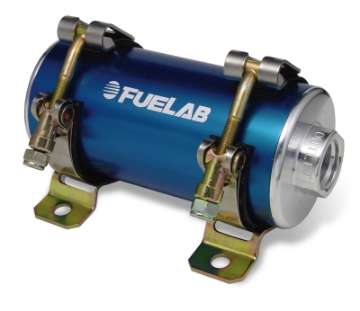 Picture of Fuelab Prodigy High Pressure EFI In-Line Fuel Pump - 1000 HP - Blue