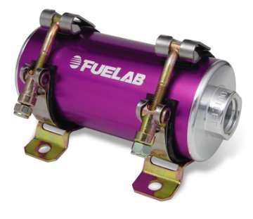 Picture of Fuelab Prodigy High Pressure EFI In-Line Fuel Pump - 1000 HP - Purple