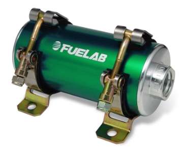 Picture of Fuelab Prodigy High Pressure EFI In-Line Fuel Pump - 1500 HP - Green