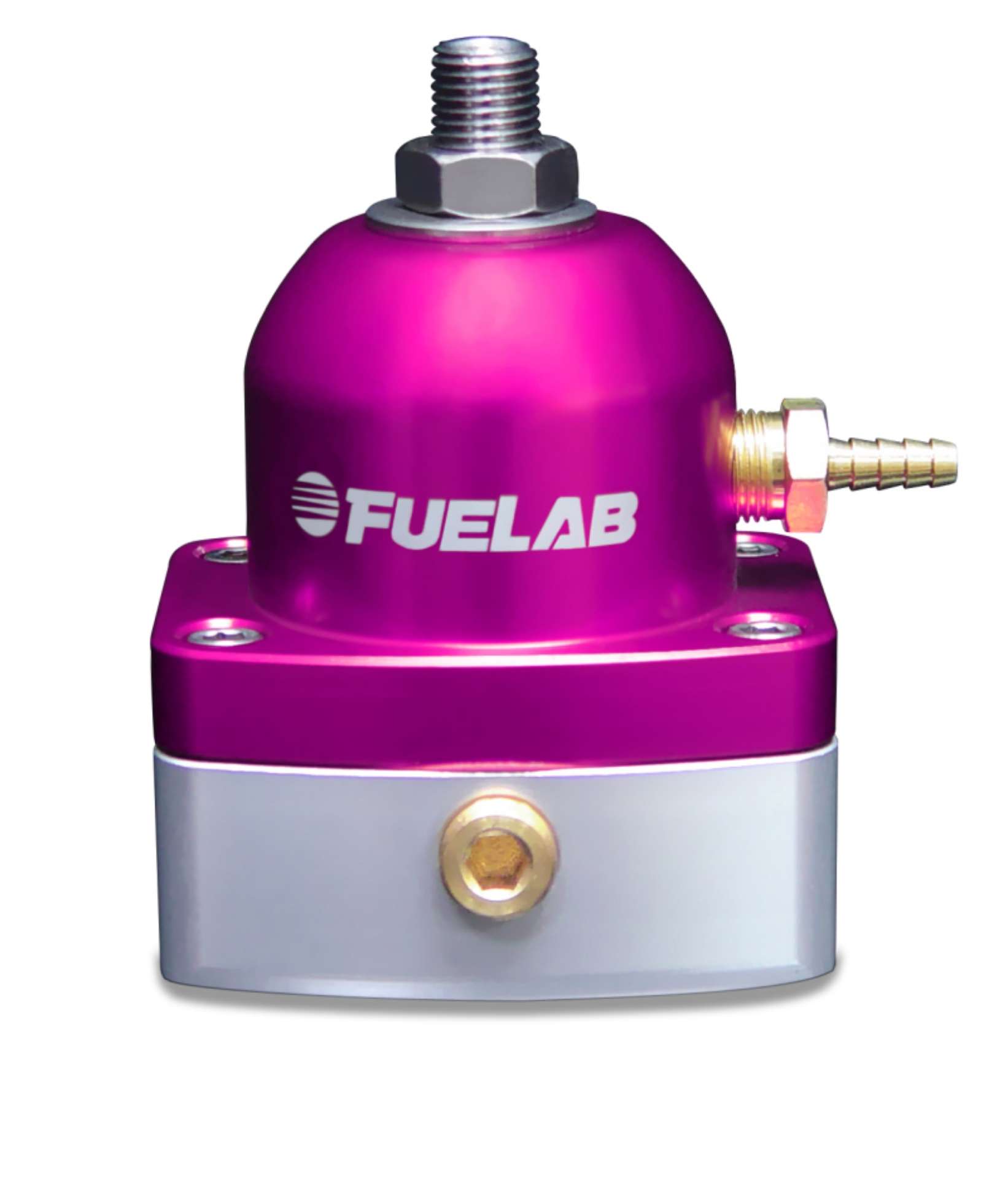 Picture of Fuelab 515 EFI Adjustable FPR 25-90 PSI 2 -6AN In 1 -6AN Return - Purple