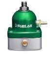 Picture of Fuelab 515 EFI Adjustable FPR 25-90 PSI 2 -6AN In 1 -6AN Return - Green