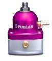 Picture of Fuelab 515 Carb Adjustable FPR 4-12 PSI 2 -10AN In 1 -6AN Return - Purple