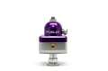 Picture of Fuelab 575 Carb Adjustable Mini FPR Blocking 10-25 PSI 1 -6AN In 2 -6AN Out - Purple