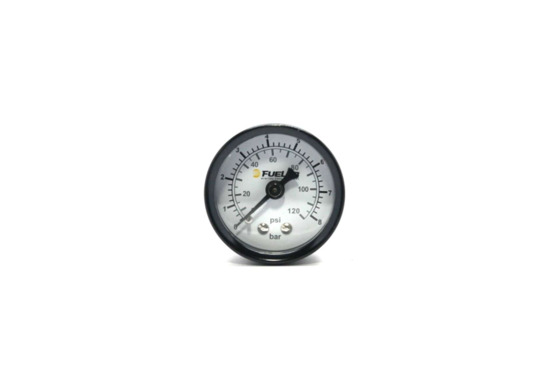 Picture of Fuelab 1-5in Fuel Pressure Gauge - EFI - Range 0-120 PSI Dual Bar-PSI Scale