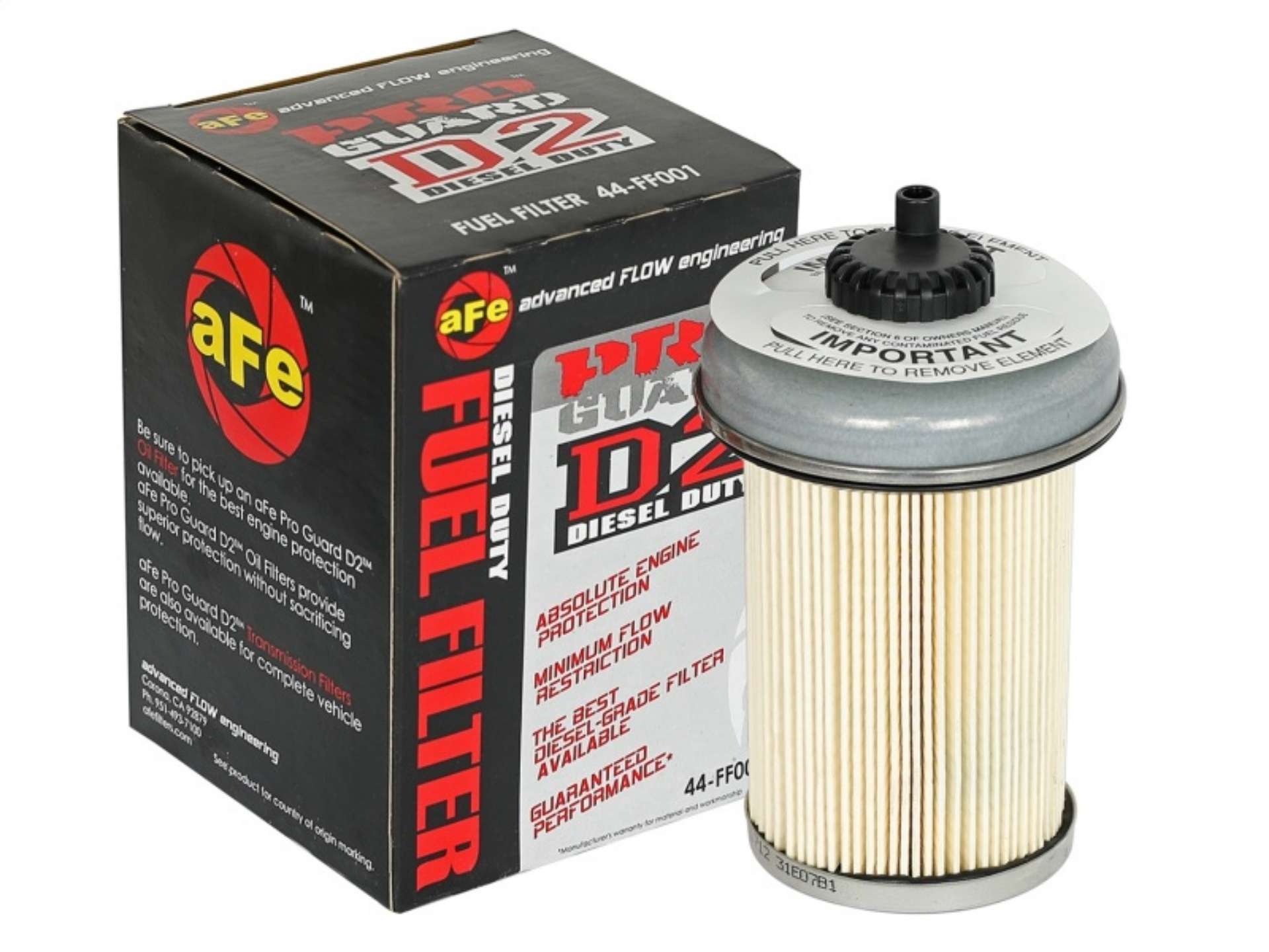 Picture of aFe ProGuard D2 Fluid Filters Fuel F-F FUEL GM Diesel Trucks 92-00 V8- 6-2L 6-5L td