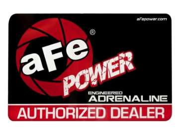 Picture of aFe Power Marketing Promotional PRM Cling Window: aFe Power Dealer Medium