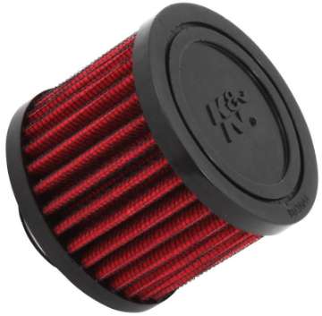 Picture of K&N 1 inch ID 3 inch OD 2-375 inch H Rubber Base Crankcase Vent Filter