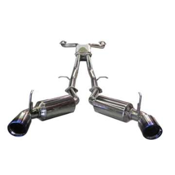 Picture of Injen 03-08 350Z Dual 60mm SS Cat-Back Exhaust w- Built In Resonated X-Pipe