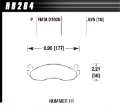 Picture of Hawk Super Duty Street Brake Pads