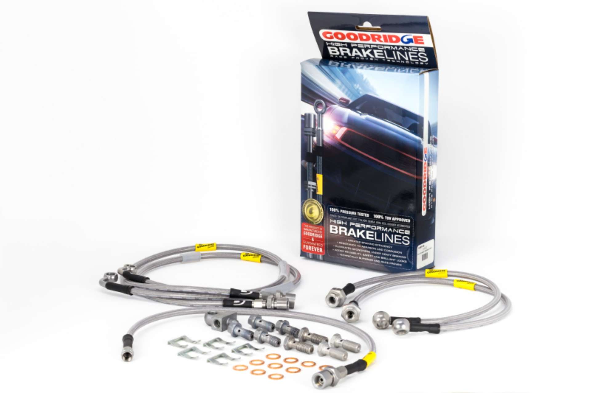 Picture of Goodridge 01-03 Chevrolet Silverado - 01-03 GMC Sierra SS Brake Lines