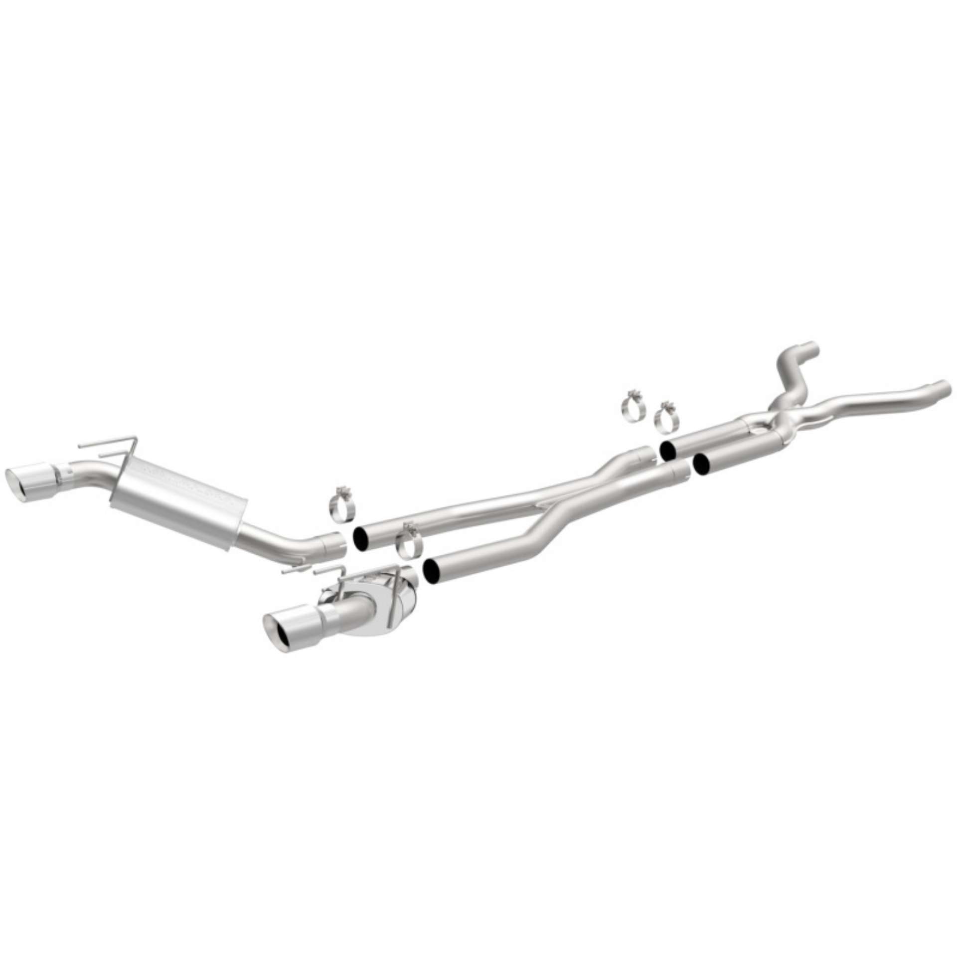 Picture of MagnaFlow 10-11 Camaro 6-2L V8 3 inch Competition Series Stainless Catback Performanc Exhaust