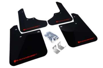 Picture of Rally Armor 93-01 Subaru Impreza RS Black UR Mud Flap w- Red Logo