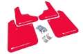 Picture of Rally Armor 93-01 Subaru Impreza RS Red UR Mud Flap w- White Logo