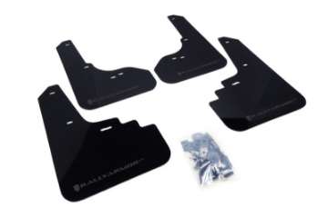 Picture of Rally Armor 05-09 Subaru Legacy - Outback Black UR Mud Flap w-Grey Logo