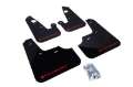 Picture of Rally Armor 07-17 Mitsubishi Lancer Black UR Mud Flap w- Red Logo