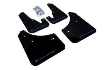 Picture of Rally Armor 04-09 Mazda3-Speed3 Black UR Mud Flap w- Blue Logo