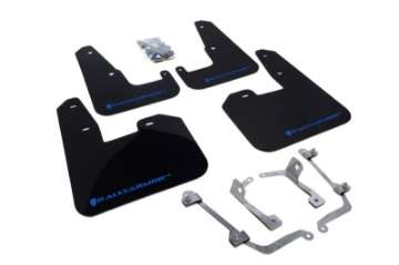 Picture of Rally Armor 08-11 Subaru STI Hatch Only - 11-14 WRX Hatch Only Black UR Mud Flap w-Blue Logo