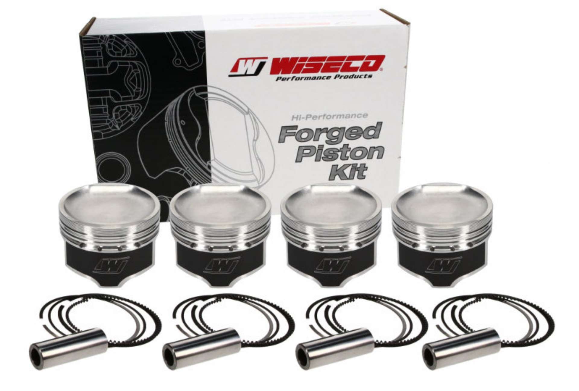 Picture of Wiseco Honda Fit-Jazz L15A -11-5cc R-Dome 73mm Piston Shelf Stock Kit