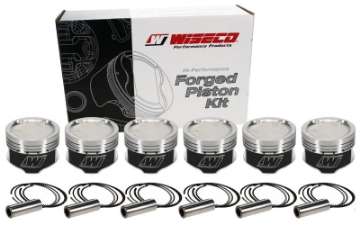 Picture of Wiseco Toyota 7MGTE 4v Dished -16cc Turbo 83-5 Piston Shelf Stock Kit